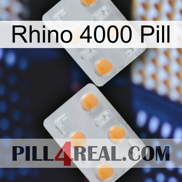 Rhino 4000 Pill 25